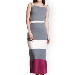 Belle Fille Grey Maxi Dress-image-20