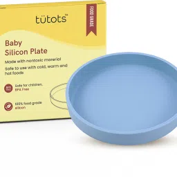Premium Silicone Plate for Infants and Toddlers BPA Free, PVC Free- Silicone-16