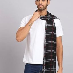 Fashionon Checkered Men Muffler-image-24