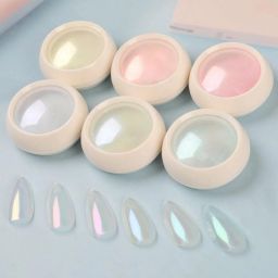 Chrome Nail Powder,Nail Powder for Gel Nails, Aurora Magic-image-50