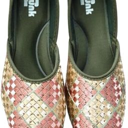 Phulkari Punjabi Jutis For Women-image-61