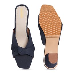 Anouk Open Toe Knotted Block Heels image 5