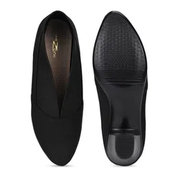 Shezone Black Block Pumps image 3