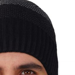 iSWEVEN Self Design Wool Beanie image 3