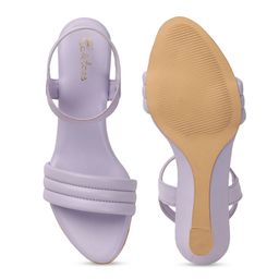 Picktoes Open Toe Wedges With Backstrap image 5