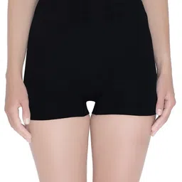 PLUMBURY Women Pack Of 2 High-Rise Seamless Boy Short Briefs image 2