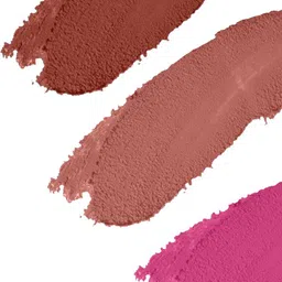 FORFOR Set of 3 Intense Matte Waterproof & Long Lasting Lipstick - 3.5 g each image 2