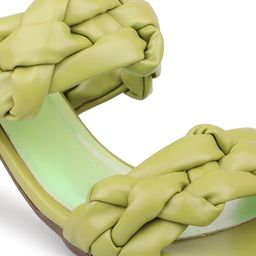 Inc 5 Braided Open Toe Block Heels image 4
