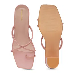 HEELSNFEELS Open Toe Block Heels image 5