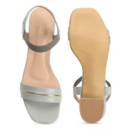 ICONICS Open Toe Block Heels image 3
