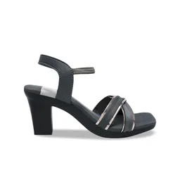 Try Me Strappy Open Toe Block Heels image 3