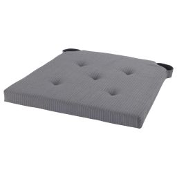 ikea justina Chair pad, grey, 42/35x40x4 cm-picture-33