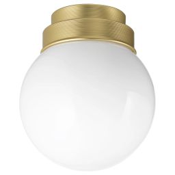 ikea frihult Ceiling/wall lamp, brass-colour-picture-45