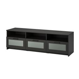 ikea brimnes TV bench, black, 180x41x53 cm-picture-19