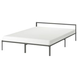 ikea grimsbu Bed frame, grey, 140x200 cm-picture-13