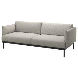ikea äpplaryd 3-seat sofa, Lejde light grey-picture-9