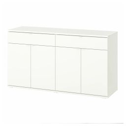 ikea vihals Sideboard, white, 140x37x75 cm-picture-16