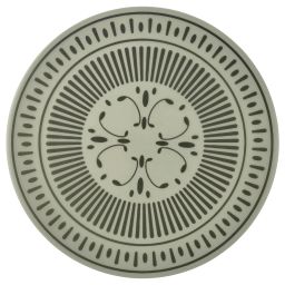 ikea tuviris Place mat, grey-green/patterned plastic, 37 cm-picture-25