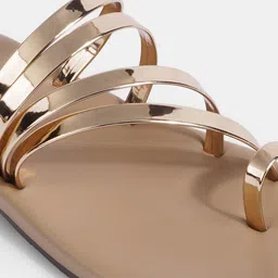 LEMON & PEPPER No Back Strap One Toe Flats image 5