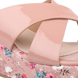 Inc 5 Printed Open Toe Wedge Heels image 3