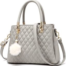 Women Grey Messenger Bag-image-9
