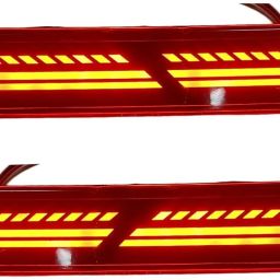 Reflector LED Light Pair For Maruti Baleno, Ciaz, Dzire, Ertiga, Ritz Sx4,Brezza Car Reflector Light-image-1