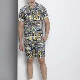 Shirt Regular Shorts Co-ords Set-image-72