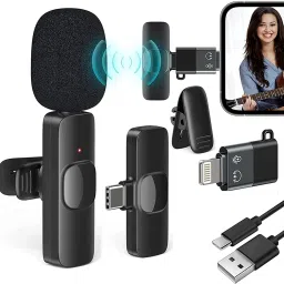 MGEdge Wireless Lapel for YouTube, Vlogging, Recording for Android/iPhone #JustHere A3 Camera Microphone-20