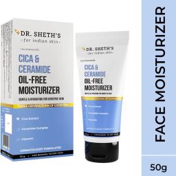Cica & Ceramide Oil-Free Moisturizer - Gentle Hydrating Cream for Sensitive Skin-11