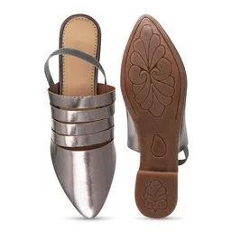 Try Me Pointed Toe Backstrap Mules image 4