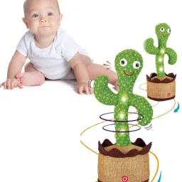 Dancing Talking Cactus Plush Toy, Wriggle, Singing, Repeats What You Say-1083-image-44