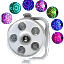 6 LEDs 1 m White Color Changing Disco Rice Lights-image-45