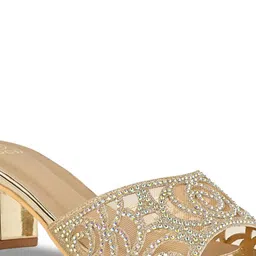 Rocia Embellished Block Heels image 5
