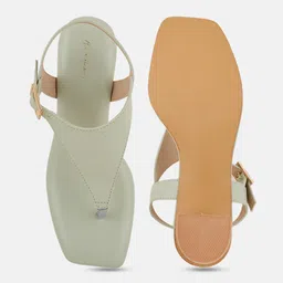 Mast & Harbour Open Toe Block Heels image 5