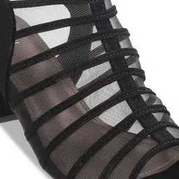 Mochi Block Heels Peep Toes With Buckles image 2