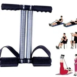 Double Spring Tummy Trimmer Fitness , -toning &stretching L4-home,gym Ab Exerciser-13