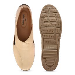 pelle albero Men Textured Lightweight Padded Insole Leather Basics Mojaris image 2