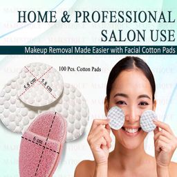 MAJESTIQUE 101-Pcs Dual Sided Layered Pads with Face Sponge image 3