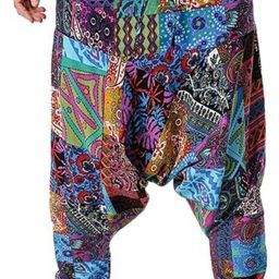 Printed Cotton Men Harem Pants-image-31