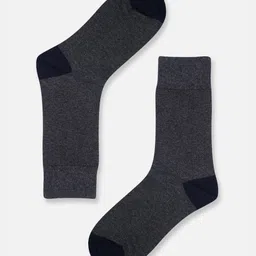 TOFFCRAFT Men Pack Of 2 Patterned Calf Length Socks image 5