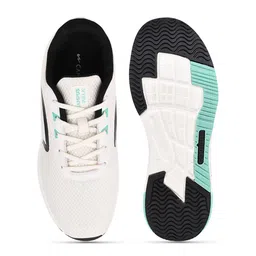Campus Men White Mesh Running Shoes image 4