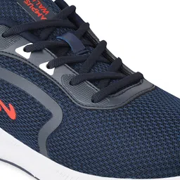 Campus Men Blue Mesh Running Shoes image 4