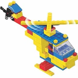 sanchi creation Expert building interlocking blocks game construction set for kids develops eye & hand co-ordination & fine motor skills- Multi color image 2
