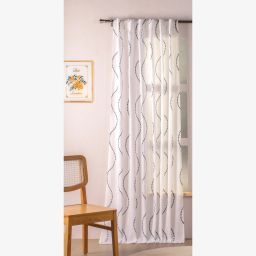 274.32 cm (9 ft) Cotton Transparent Long Door Curtain Single Curtain-image-6