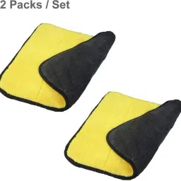Multi-Purpose Super Absorbent Microfiber cloth for Home MCt30x3.380(PACK OF 4) Wet and Dry Microfiber Cleaning Cloth-image-78