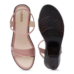 FABBHUE Open Toe Platform Heels image 5
