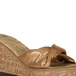 Bata Twisted Party Open Toe Wedges image 4