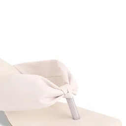 Mast & Harbour White Open Toe Block Heels image 5