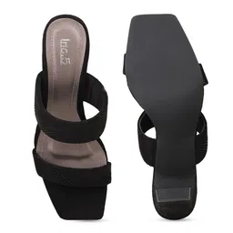 Inc 5 Textured Open Toe Block Heels image 3