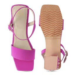 NR By Nidhi Rathi Embellished Open Toe Block Heels image 5